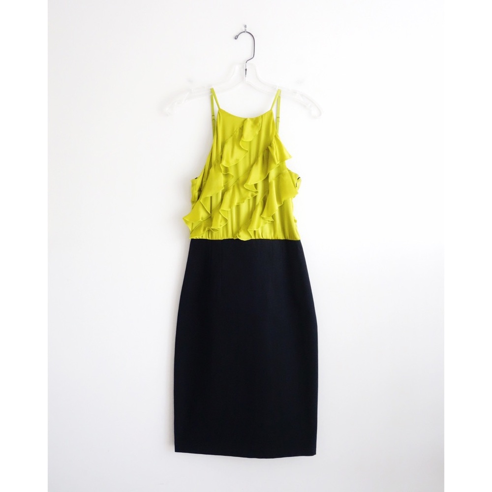 Maria Bianca Nero Green and Black Dress sz S